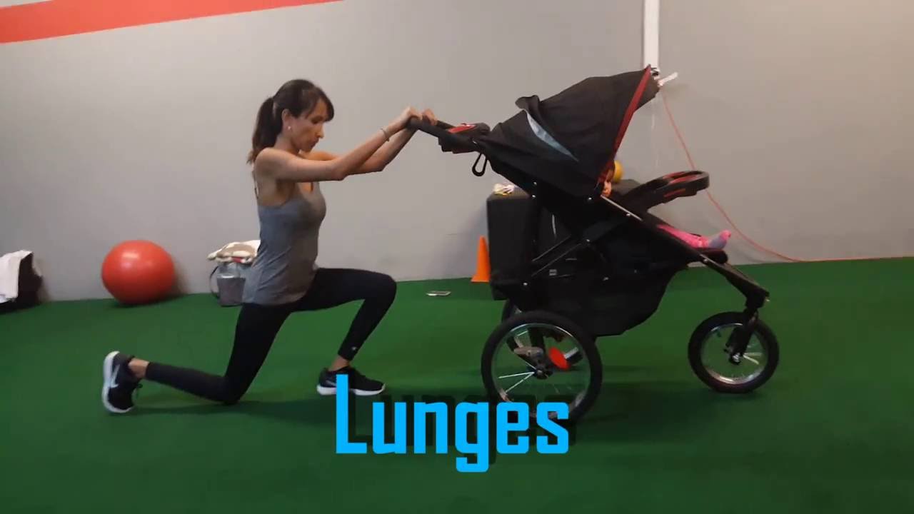 Simple Baby stroller workout for Beginner