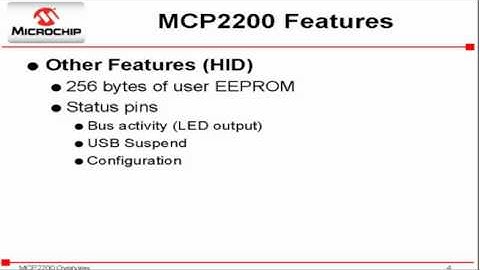 Microchip Technology: MCP2200 Demonstration