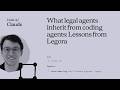 What legal agents inherit from coding agents: Lessons from Legora