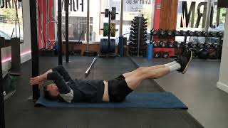 Reverse Crunch Leg Lowers