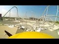 Flying Aces Roller Coaster Front Seat POV Ferrari World Abu Dhabi UAE