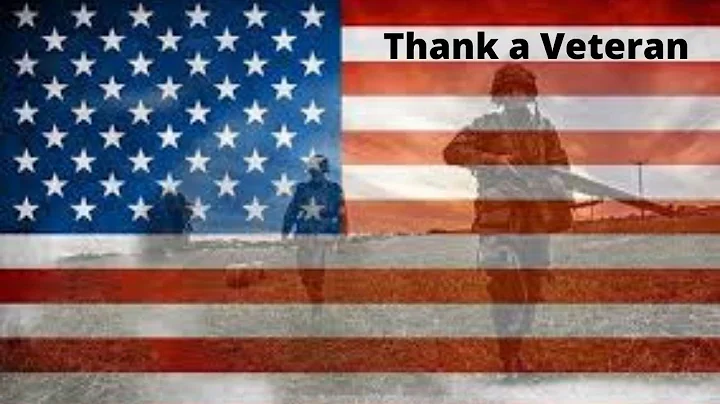 Amazing Grace Veterans Day Tribute.  Veterans Day 2020 Tribute.  American Flag flying in the wind.