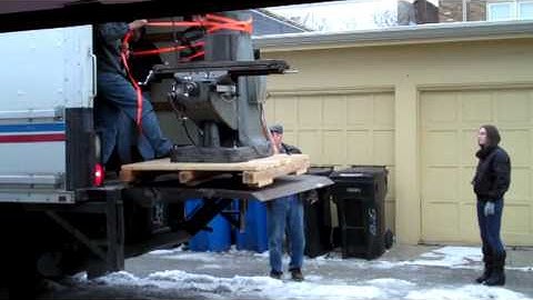 Moving a Milling Machine and a Engine Lathe