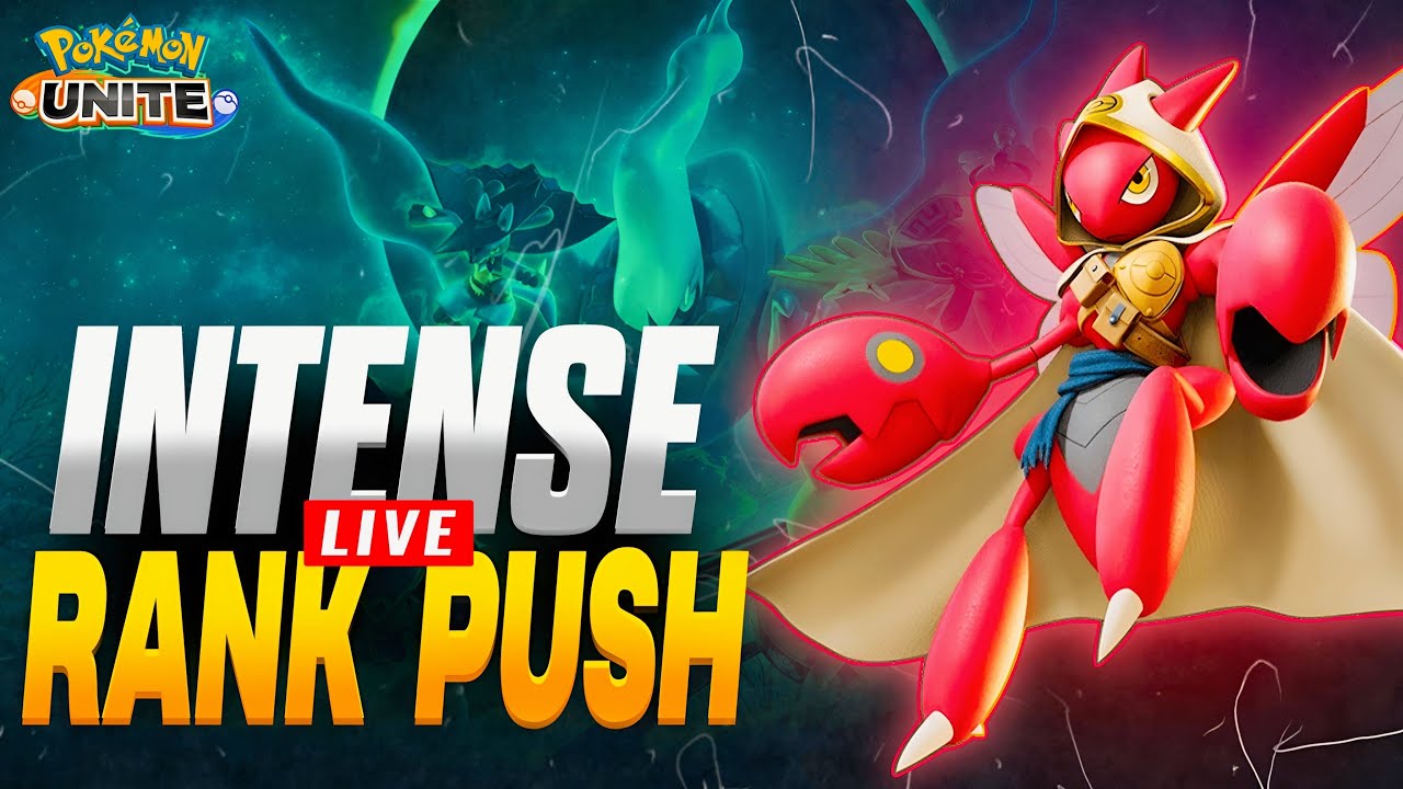 New Season Rank Push With Subs | Pokemon Unite Live - YouTube