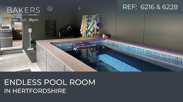 Must-see Endless Pool Room with Fitness Area