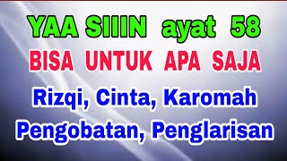 Satu Ayat Pendek Dari Surat YAA SIIIN - Bisa Untuk Tujuan Apa Saja