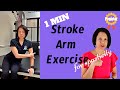 1 Minute Exercise for the ARM after a Stroke