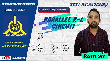 Phasor Diagram  RL Parallel Circuit Problem $ solution with example