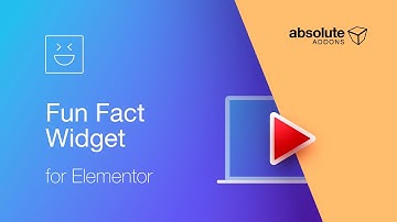 Fun Fact Widget For Elementor || Absolute Addons