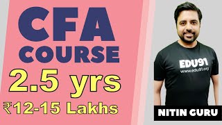 CFA | What is CFA | CFA Course Duration 2.5 Years | Salary ₹ 12 to 15 Lakh