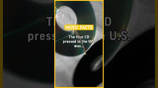 The first CD pressed in the US was Bruce Springsteen’s Born in the USA. #music #facts