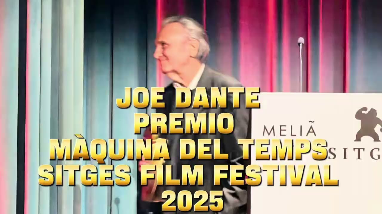 Joe Dante premiado en Sitges Film Festival 2025