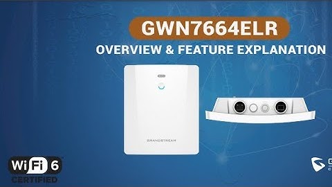 Grandstream GWN7664ELR Features & Overview – Outdoor Long-Range Wi-Fi 6 Access Point