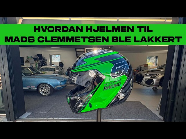 Hvordan hjelmen til Mads Clemmetsen ble lakkert - Multitalent TV Vlog221