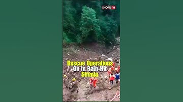 Monsoon Fury In Himachal Causes Destruction | Himachal Rain News | Himachal Floods | #shorts