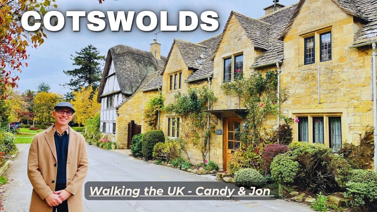 Cotswolds Walking Tour 4K 🇬🇧 P1 - Broadway-Snowshill-Stanton-Winchcombe 