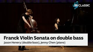 Franck Violin Sonata on double bass