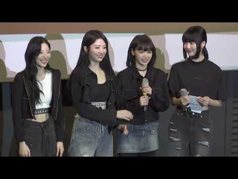 230501 르세라핌 컴백쇼 CGV 무대인사 5관 LESSERAFIM Comeback Show (4k)