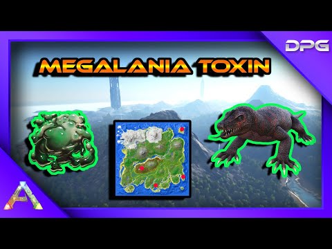 All Ways to get Megalania Toxin - ARK: Survival Evolved -The Island