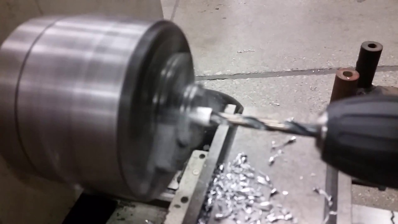 Homemade Lathe Tailstock Demo YouTube