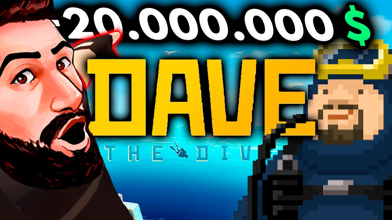 ¿Cómo ha vendido +20.000.000 $ este pequeño INDIE? -  El ÉXITO de Dave the Diver