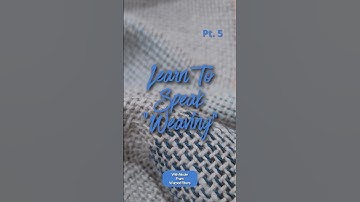 Learn To Speak Weaving - Pt. 5 - Tapestry #weaving #tapestry  #fibreart