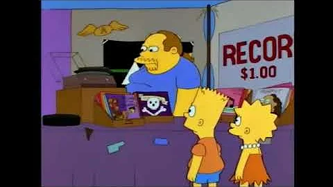 Melvin y las ardillas - Los simpsons
