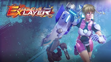 Fighting EX Layer - Area Arcade Playthrough
