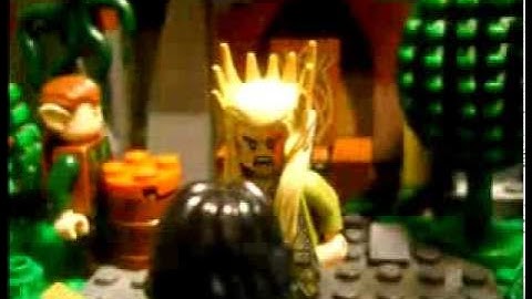 Lego: The Hobbit : How Thranduil came to the scar.