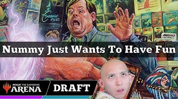 Nummy Just Wants To Have Fun | Powered Cube Draft | MTG Arena