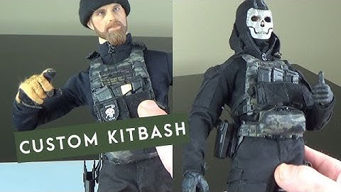 Talking Kitbashes with a 1/6 scale Custom "Ghost" and Sully action figure