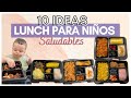 ✅ Lunch para Niños SALUDABLES Y FÁCIL.🍱 IDEAS DE COMIDAS para Niños. Menú PARA TODA LA SEMANA