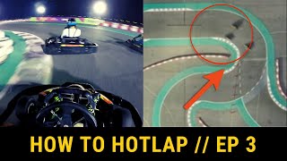 DOUBLE HAIRPIN CORNER in GO KARTING (tutorial)