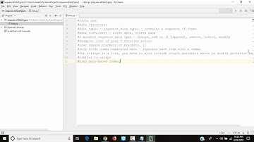 Python: Lists - Part 1