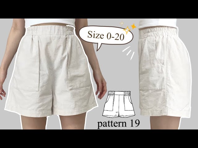 Welt Pocket Shorts p rank p roject How to sew the Welt Pocket on the Mykonos Pants and Shorts