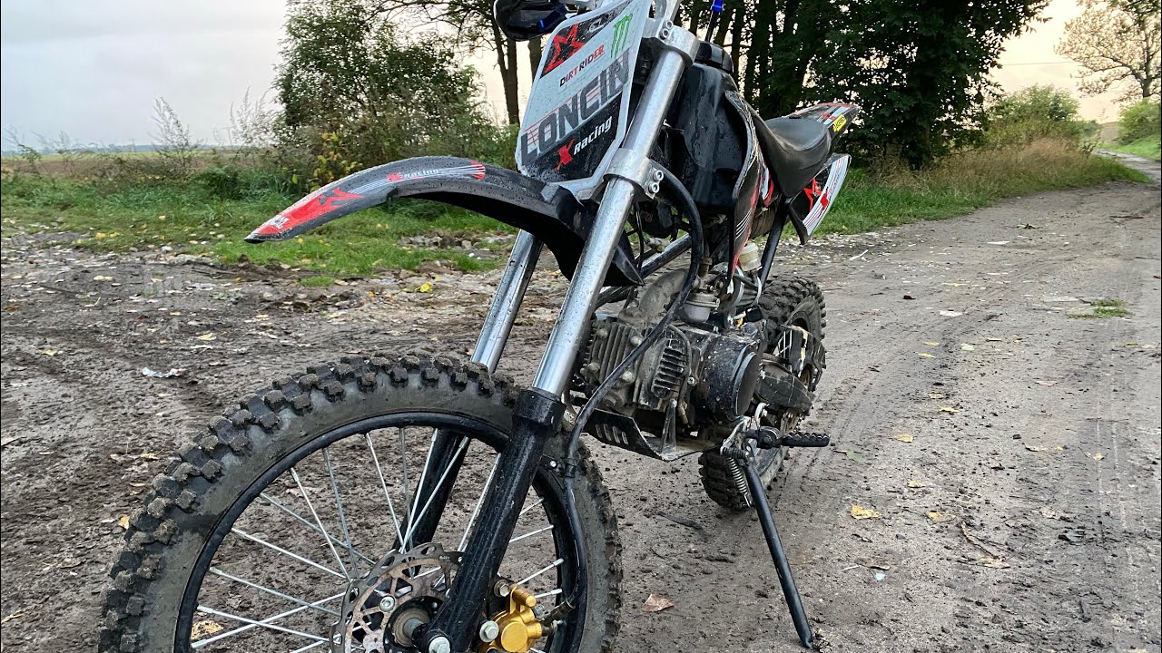 Prezentacja maszyn . Pitbike Loncin 125 - YouTube