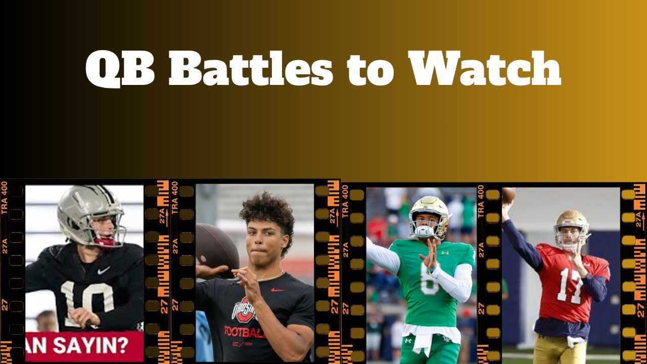 QB Showdowns You Can't Miss This Season! - YouTube