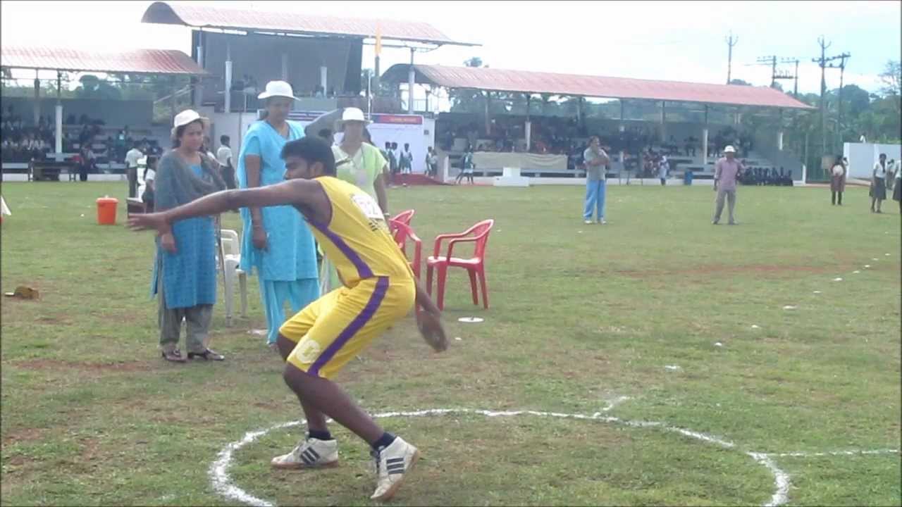 ananddiscus throw in slow motion YouTube