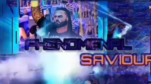 WWE 2K20 PSP MY NEW UPDATED INTRO MADE BY ME PHENOMENAL SAVIOUR
