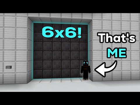 Minecraft 6x6 PISTON