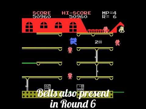 [MSX] Mappy - Bells, before and after reset - YouTube