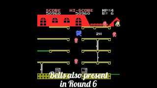 [MSX] Mappy - Bells, before and after reset