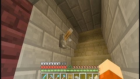 Minecraft (Xbox 360) Creations: Redstone Hidden Staircase