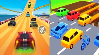 Car Racing 3D VS Shape Shifting SpeedRun Gameplay Android iOS Ep 1