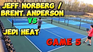 Jedi Heat vs Jeff Norberg / Brent Anderson. Game 5 of 5.