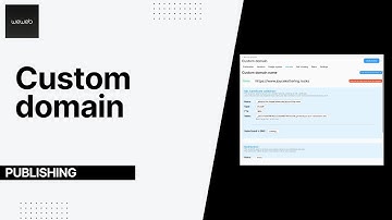 Add a custom domain to a WeWeb project