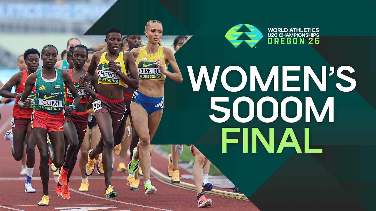 Full 5000m Women Final | World U20 Championships Oregon 26