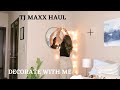 VLOG | cheer, mini tj maxx haul + decorate with me