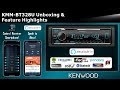 KENWOOD KMM-BT328U Digital Media Receiver with Alexa Unboxing & Feature Highlights