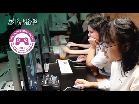 Stetson University Named a Top Game Design Program in the Nation by Princeton Review for Third Year in a Row